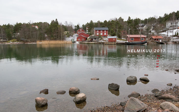 Helmikuun kalenterikuva