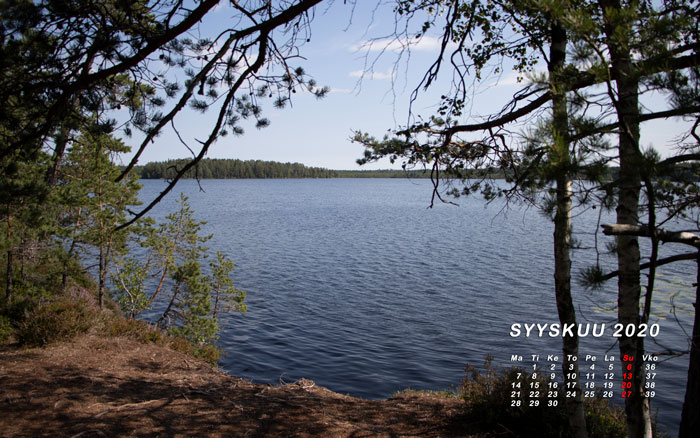 Syyskuun kalenterikuva